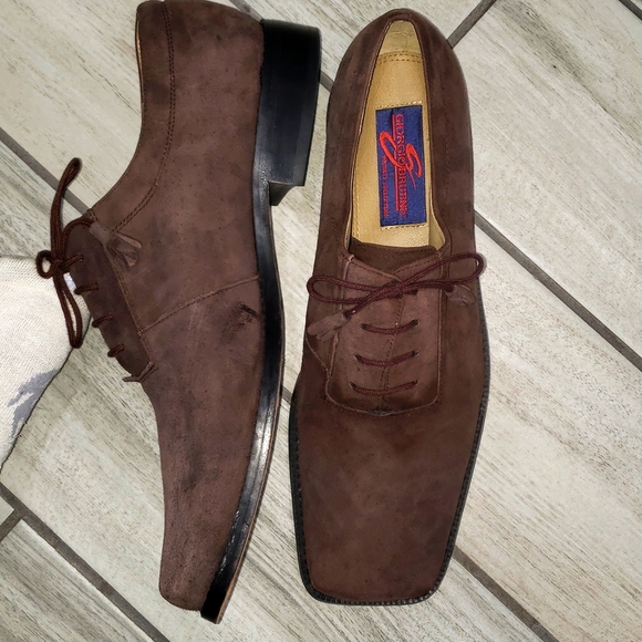 Men's Leather (Suade) uppers Dress Shoes - Picture 2 of 16